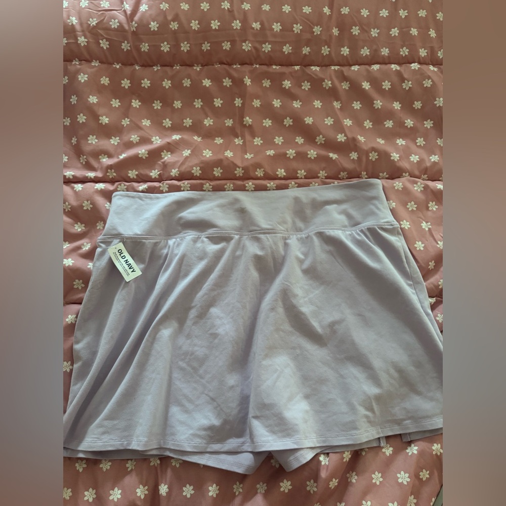 Old Navy Lavender Women's workout athletic Skort NWT